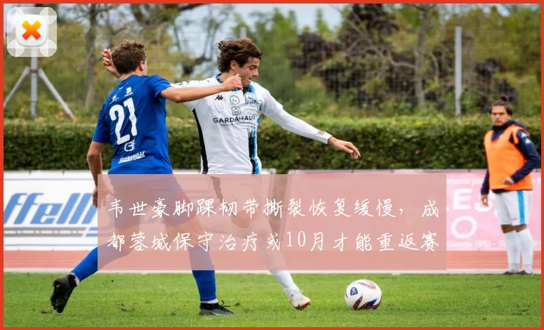 韦世豪脚踝韧带撕裂恢复缓慢，成都蓉城保守治疗或10月才能重返赛场